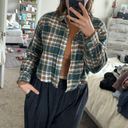 American Eagle Outfitters Cropped Flannel Photo 0