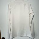 Nike Pro Dri Fit 3/4 Zip Running Pullover Top Women’s Medium White Photo 5