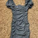 Love Tree Blue Ruffle Dress Photo 1