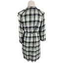 Collective Concepts Collective Concept Plaid Button‎ Down Dress Medium Duster Photo 2