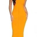 Naked Wardrobe  All Snatched Up Sleeveless Body-Con Dress orange Photo 0