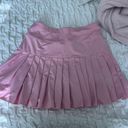 Pink Pleated Skirt Photo 0