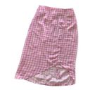 Bubblegum VDM The Label Swim  Stassi Skirt in  Gingham Photo 2