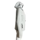 Zyia  Sweatshirt Womens Small Gray Quilted Front Hoodie Casual Workout Athleisure Photo 1