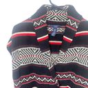 CHAPS Vintage  sweater vest western boho southwest black size medium Photo 3