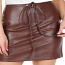 Le lis NWT  faux leather mini skirt Photo 0