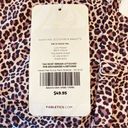 Fabletics  Naked Feel Scoop Neck Bralette Unlined Plus Size 2X Leopard Print NEW Photo 2