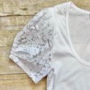 Generation Love NWT  Victoria Lace White Tee Photo 7