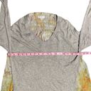 Current Air Anthropologie  Gray Mixed Media Sweatshirt Size XS Photo 3