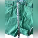 Juicy Couture  Green Tie Dye Cut Off Soft Denim Western Short Size 31 100% Cotton Photo 1