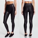 Spanx  Faux Leather Black High Rise Faux Leather Leggings Women’s Size Small Photo 9