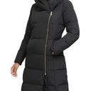 Cole Haan  Signature Asymmetrical Pillow-Collar Down Puffer Coat size Small (c2) Photo 4