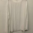 Treasure & Bond  Ivory Loose Soft Voile Shirt Flowing Sleeves Blouse Photo 2