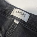 AGOLDE  Sz 26 Distressed 90s Pinch Waist Straight Leg Howl Faded Black Jeans Photo 5