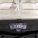 NYDJ  NWT Jenna Straight Ankle Jeans in Black Size 4 Photo 8