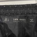 ZARA Glitter Polka Dot Tulle Knee Length Skirt Black Gold Size Small 7736/420 Photo 13