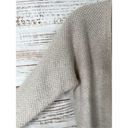 EXPRESS  Women's Knitted Wool Blend Open Long Sleeve Cardigan Sweater Cream XS Photo 3