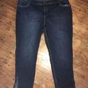 Lane Bryant  dark wash genius fit ankle zip 22 jeans Photo 0