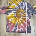 Pilcro  Anthropologie Angie Thermal Cowl Neck Pullover Tie Dye Size Medium Photo 4