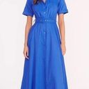 STAUD  Millie Shirt Dress Maxi Photo 0