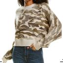 Vintage Havana  Waffle Knit in Faded Camouflaged sweater crew neck size Small Photo 0