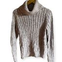 Banana Republic  Italian Yarn Wool Blend Chunky Knit Turtleneck Sweater Photo 1