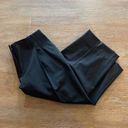 Lafayette 148  Petite Wide Leg Cropped Black Trouser 8 Medium Photo 4