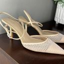 ZARA Pointed Toe Light Pink Heels Photo 0