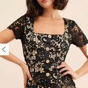 Rachel Parcell  square neckline Button Down Lace Midi Dress Size 00 MSRP $248.00 Photo 1