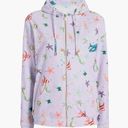 Hill House  The Allie Zip-Up Purple Sea Creatures Jacket—Size Small Photo 0