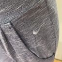 Nike  Dri Fit High Waisted Gray Jogger Pants With Pockets Women's Size Small Photo 4