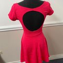 Charlotte Russe Open Back Skater Dress Photo 1