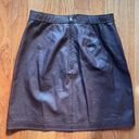 Abercrombie & Fitch Leather Skirt Photo 1