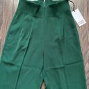 Unique Vintage NWT  Emerald Green High Waisted Trouser Pants | X-SMALL | Photo 2