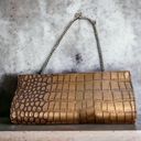 Banana Republic  crocodile clutch Photo 4