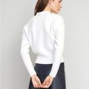 Modern Citizen  Marlowe White Wrap Front Sweater Photo 3