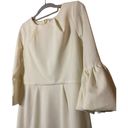 Scarlett New‎  bell sleeve white lined dress Sz 6P Photo 1