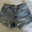 AGOLDE High Waisted Jean Shorts Photo 2