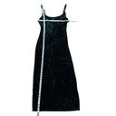 Victoria's Secret  Vintage Crushed Velvet Maxi Dress Size Medium Photo 2