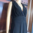 Evan Picone Black Empire Waist Cocktail Dress Size 16 Photo 6