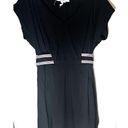 BCBGeneration  BCBG BLACK Belted MINI DRESS SIZE XS stretchy knit LBD Photo 0