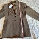 Mango  MNG Pleat Detail Blazer Houndstooth Photo 11