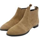 Jack Rogers  Pippa Suede Chelsea Boot Oak Leather Pull-On Bootie Women’s Size 9 Photo 5