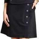 CAbi  Black Utility Top Ponte Heavy Knit W/ Matching Skirt Sz. S/2 Matching Set Photo 3