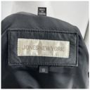 Jones New York Vintage  Short Leather Jacket Coat Lined Black size Small Photo 7