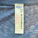 Free People Movement Hitting It Off Puff Long Sleeve Sheer Top in Blue Moon XS Photo 4