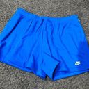 Nike New  Sportwear Club Fleece Royal Blue Plus Size Shorts For Women Size 2X Photo 1