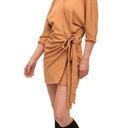 n:philanthropy NWT  Bresson Wrap Dress Duster Cardigan Sweater Camel Oversized S Photo 5