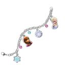 Disney  Frozen Anna & Elsa Snowflake Charm Bracelet Photo 0