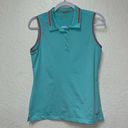 Nike  Golf Tour Performance Sleeveless Polo Top Size Medium Photo 10